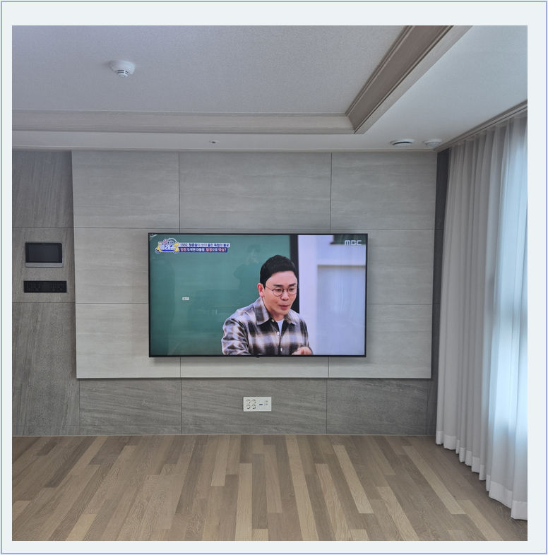 벽걸이TV 설치 및 선정리 사진 21-3